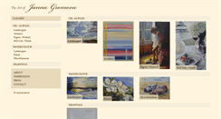 Desktop Screenshot of jannagromova.com